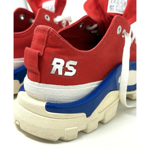 Adidas Raf Simons RS Detroit Runner EE7936 Sz 9 Red White Blue Mens Sneakers GUC main image 7